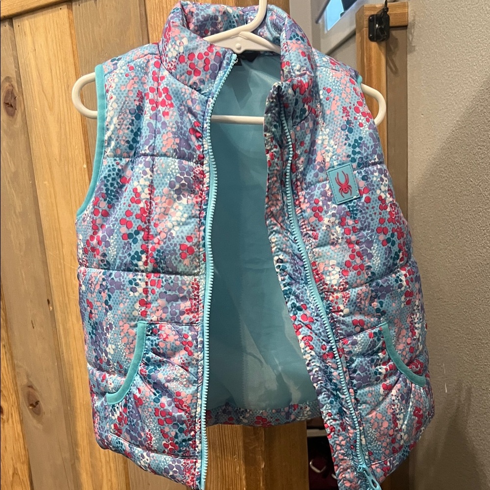 Spyder Multicolor Patterned Jacket girls 3T